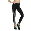 Europäische Schönheit Fitness Yogahosen Laserdruck schlank abnehmen Sport Leggings