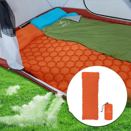 Aufblasbare Wabenmatratze für Camping im Freien, Zelt-Isomatte