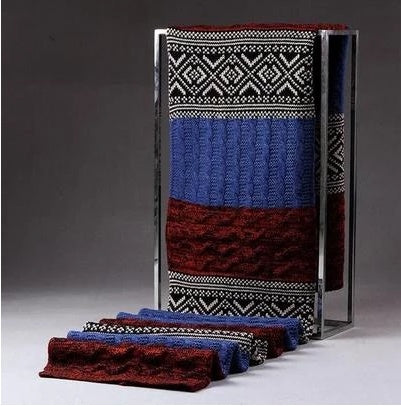 Gestrickter langer Schal