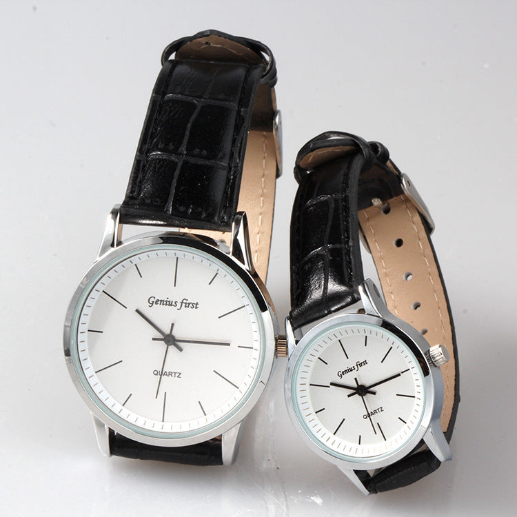 Einfache Mode Gürtel Business Herrenuhr