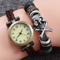 Vintage Craft Armbanduhr Damen Fashion Twist