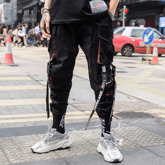 Herbst Hip-Hop Dünne Herren Trendy Overalls 