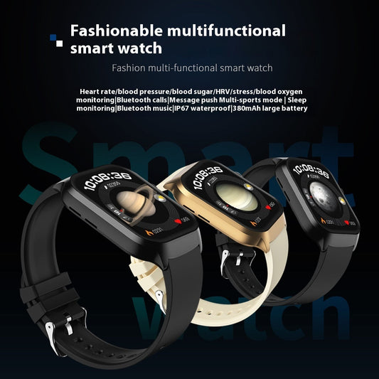 G43 Blutsauerstoff Körpertemperatur Herzfrequenz Schlaf NFC Multifunktions-Smartwatch