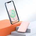 Mini magnetische Powerbank 5000mAh Kabellos
