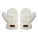 Fleece-lined Mittens Plush Autumn And Winter Warm Gloves