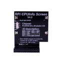 1,6-Zoll-LCD-Display, CPU-Informationen, mit Hintergrundbeleuchtungsschalter