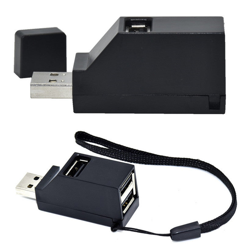 Tragbarer Mini-USB-Splitter mit USB 2.0