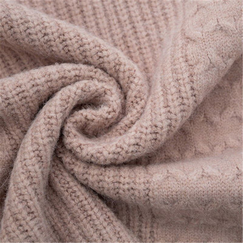 Damen Strick Cardigan Pullover Lockerer Mantel