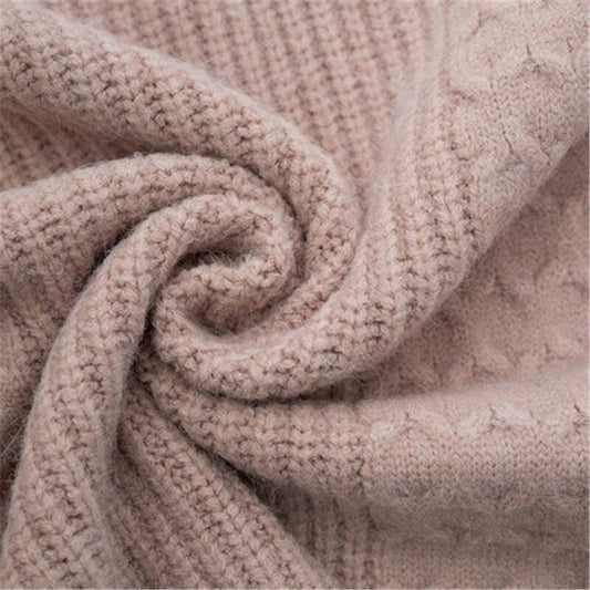 Damen Strick Cardigan Pullover Lockerer Mantel
