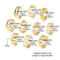 Strand Zehenring Stern Mond 10er Set