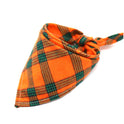 Thick flannel triangle scarf