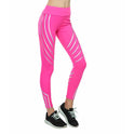 Europäische Schönheit Fitness Yogahosen Laserdruck schlank abnehmen Sport Leggings