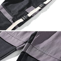 Kordelzug Hosen Hosen Hip Hop Lose Nähte Kontrast Farbe Casual Hosen Jungen Overalls