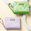Neu Kreative Hazy Blume frauen Brieftasche Zipper