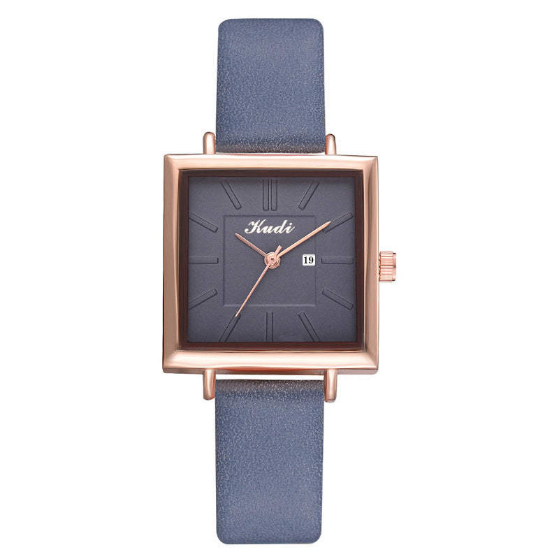 Kalender Square Fashion Student Armband Uhr
