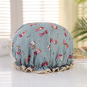 Double-layer Waterproof Shower Cap Disposable Hair