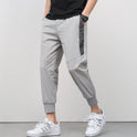 Gekürzte, dünne, lässige Hose mit Kordelzug