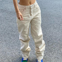 Damen Slim Fit Fashion Bequeme und lässige Jeans