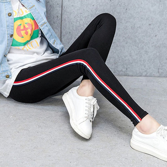 Lässige Leggings mit hohem Stretchanteil für Damen