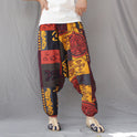 Herren Schritthose Lockere Thaihose Pumphose