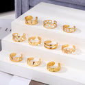 Strand Zehenring Stern Mond 10er Set