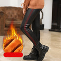 Girls Plus Velvet Dicke Gold Samt Lederhose