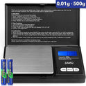 0.01g 500g Digitale Prazisionswaage Feinwaage Taschenwaage Goldwaage Briefwaage