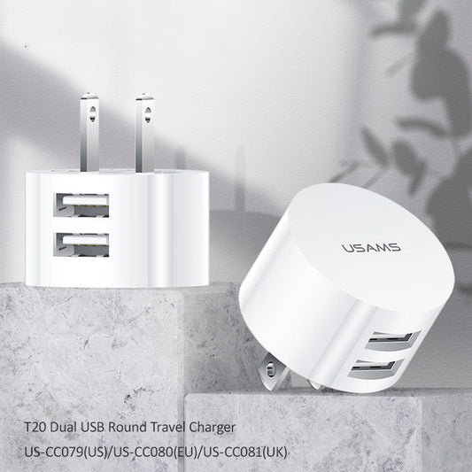 Tragbares universelles Dual-USB-Telefonladegerät