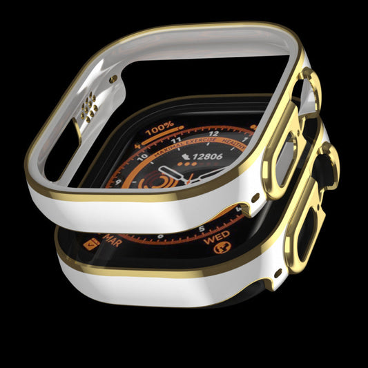 Schutzhülle AppleWatchUltra Case AppleWatch Zweifarbiges All-in-One-Case