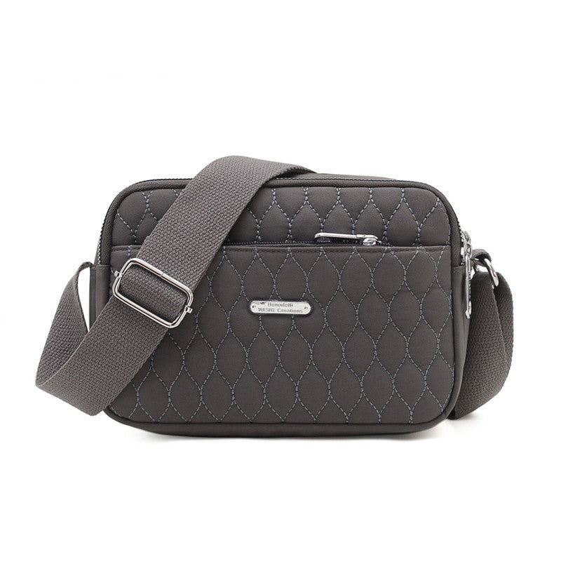 Rhombus Kreative Mode Einfarbig Große Kapazität Schulter Messenger Tasche
