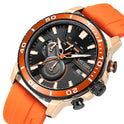 Uhr Multifunktions Chronograph Kalender Sport Herrenuhren