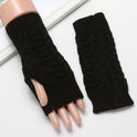 Men's And Women's Extended Warm Wool Leaking Gloves