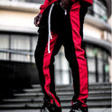 Fitness Hosen männer Trendy Marke Zipper Tasche Nähte Sport Füße Strahl Mund Männer