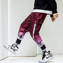 Malcolm Splash Paint Gradient Style Hip Hop Hose