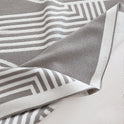 Nordic INS Geometric Simple And Light Luxury Style Knitted Blanket