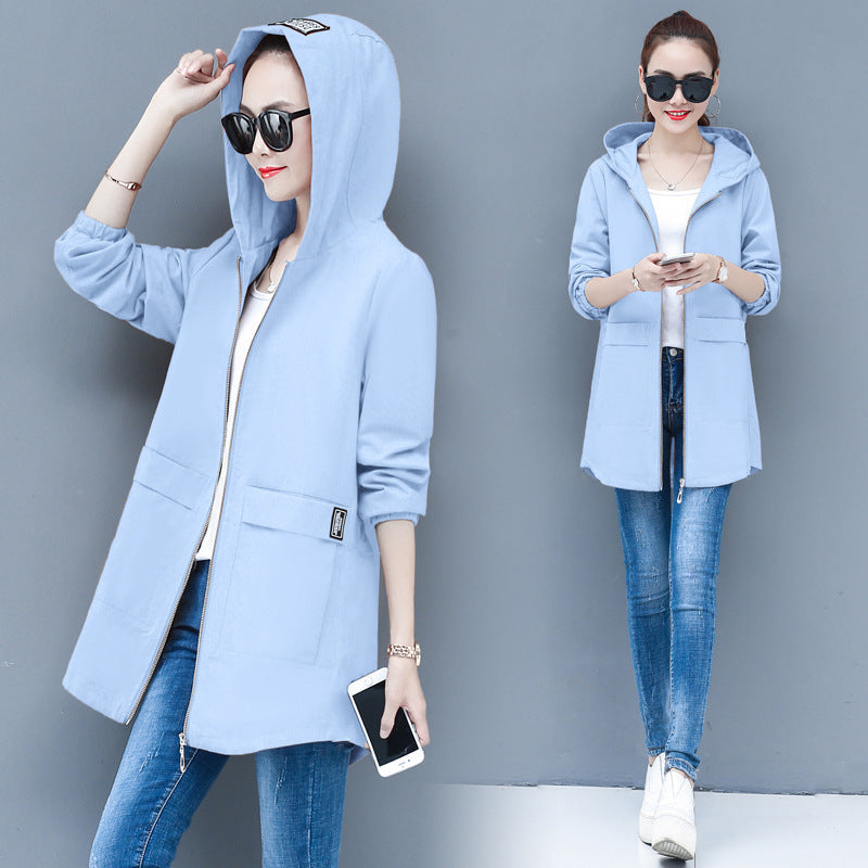 Neuer Stil Plus Fat Trenchcoat für Damen in Übergröße