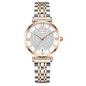 Starry Damen-Quarzuhr mit Diamanten, wasserdicht