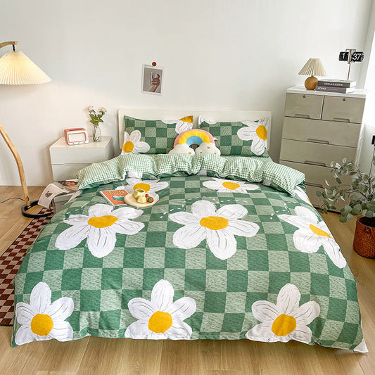 Hautfreundliches 4-teiliges Set aus Aloe-Baumwolle