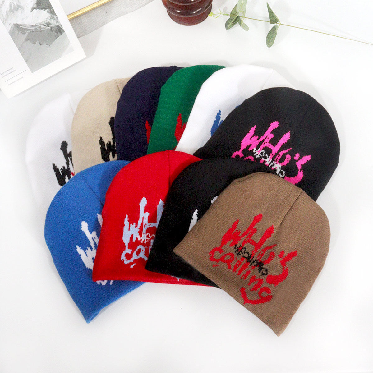 Passende, personalisierte Hip-Hop-Buchstabenmütze für Herren- und Damenmode