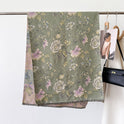 Autumn And Winter New Cashmere-like Thickened Oil Painting Jacquard Scarf