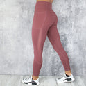 Schnelltrocknende, verkürzte Leggings mit Netznähten für Laufsport, Fitness, Yoga