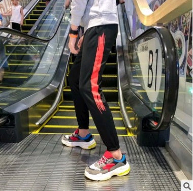Neue männer England strahl hosen lässige jogginghose regelmäßige dünne hosen