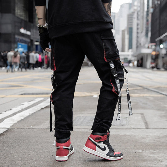 Herbst Hip-Hop Dünne Herren Trendy Overalls 