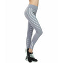 Europäische Schönheit Fitness Yogahosen Laserdruck schlank abnehmen Sport Leggings