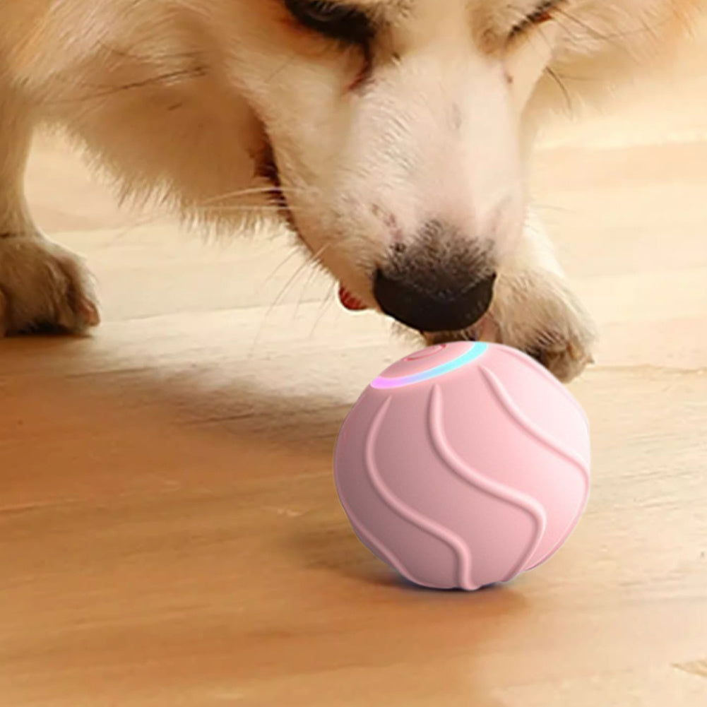 Automatischer Springball, elektrischer Katzenball, Spielzeug, 2 cm, lustiger, interaktiver Springball für das Training von Katzen, selbstbewegliches Kätzchenspielzeug für den Innenbereich
