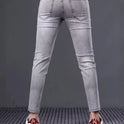 Stretch Slim Fit Elastische Knöchellange Hose Röhrenhose Frühlings- und Sommerjeans