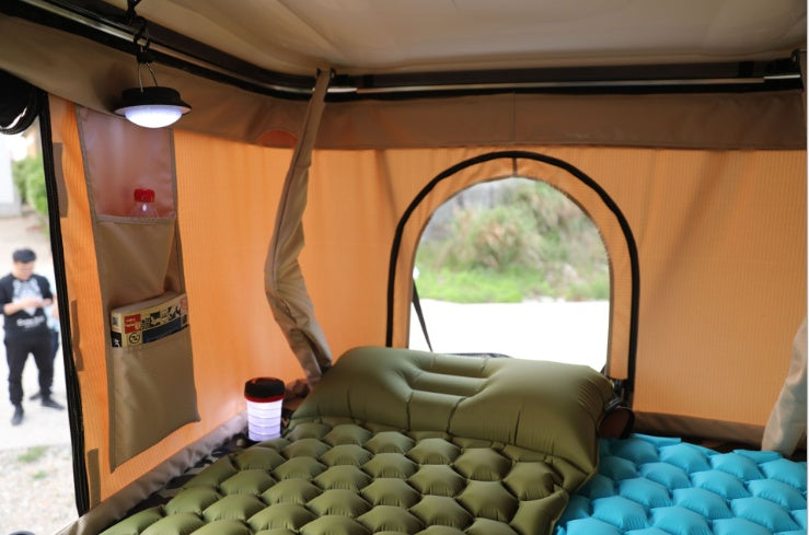 Aufblasbare Wabenmatratze für Camping im Freien, Zelt-Isomatte