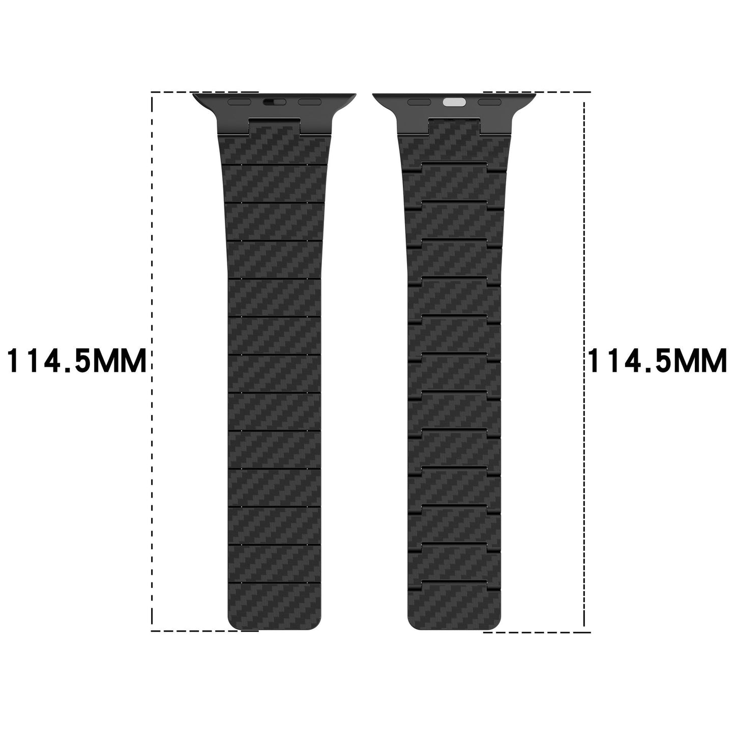 Leichtes Magnetarmband aus Carbonfaser