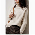 Women's Turtleneck Cashmere Sweater Thickened
