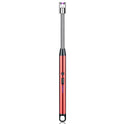 Metal Windproof USB Charging Arc Pulse Burning Torch 360 Degree Hose Candle Gas Range Igniter